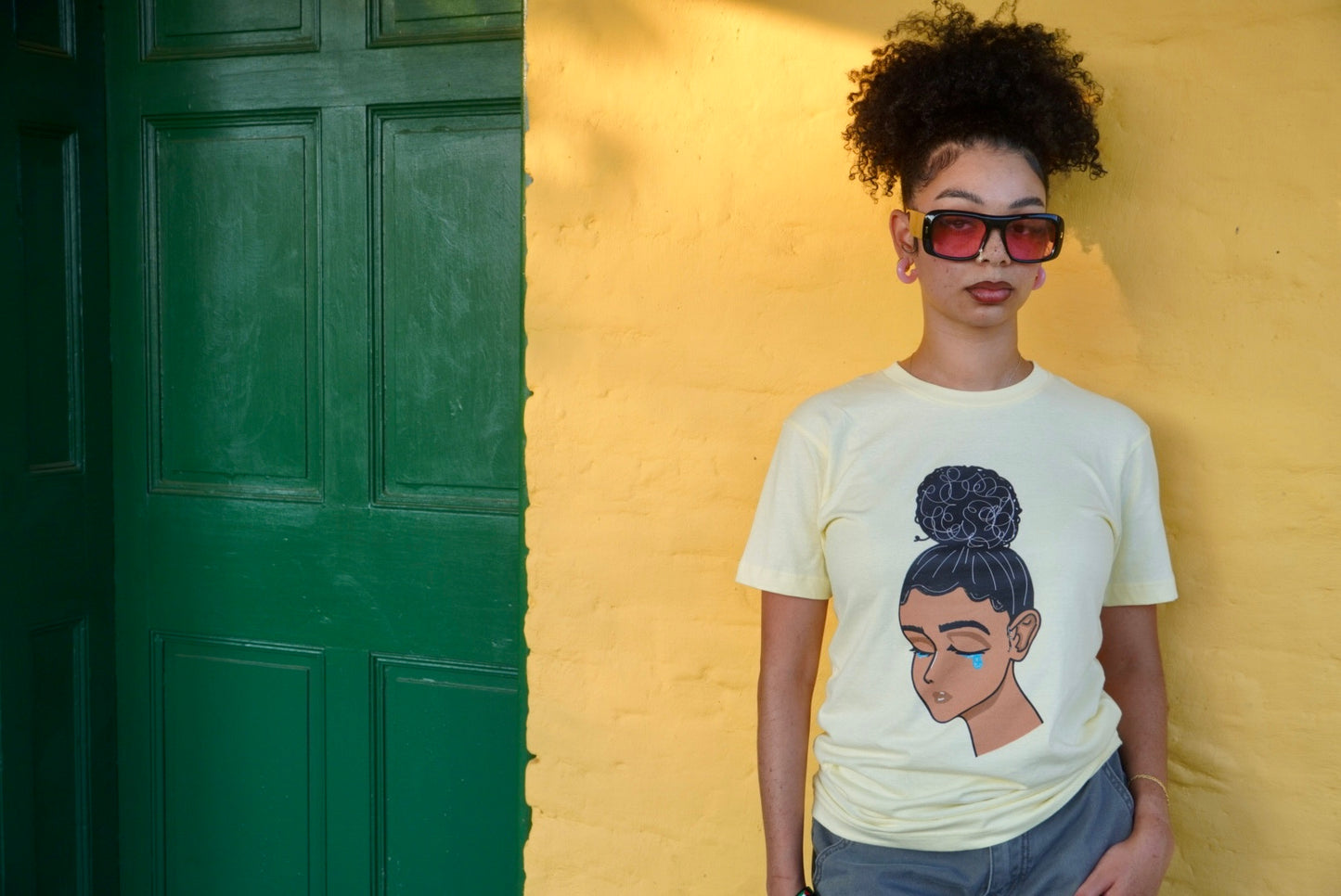 Wavy gal tee